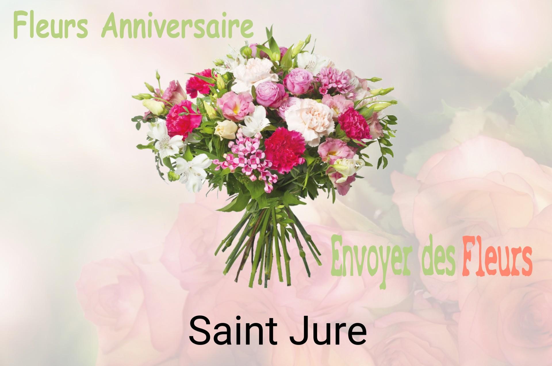 Bouquet de fleurs d’anniversaire livré à Saint-Jure
